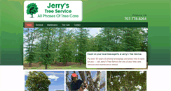 Desktop Screenshot of jerrys-treeservice.com