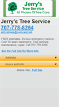 Mobile Screenshot of jerrys-treeservice.com